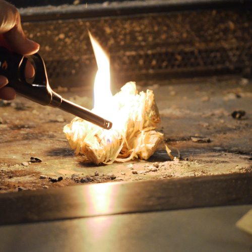 Flaman Powersticks entzünden